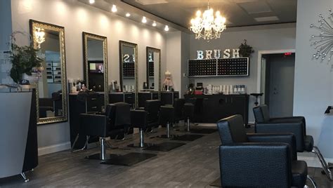 brush hair salon oyster bay.